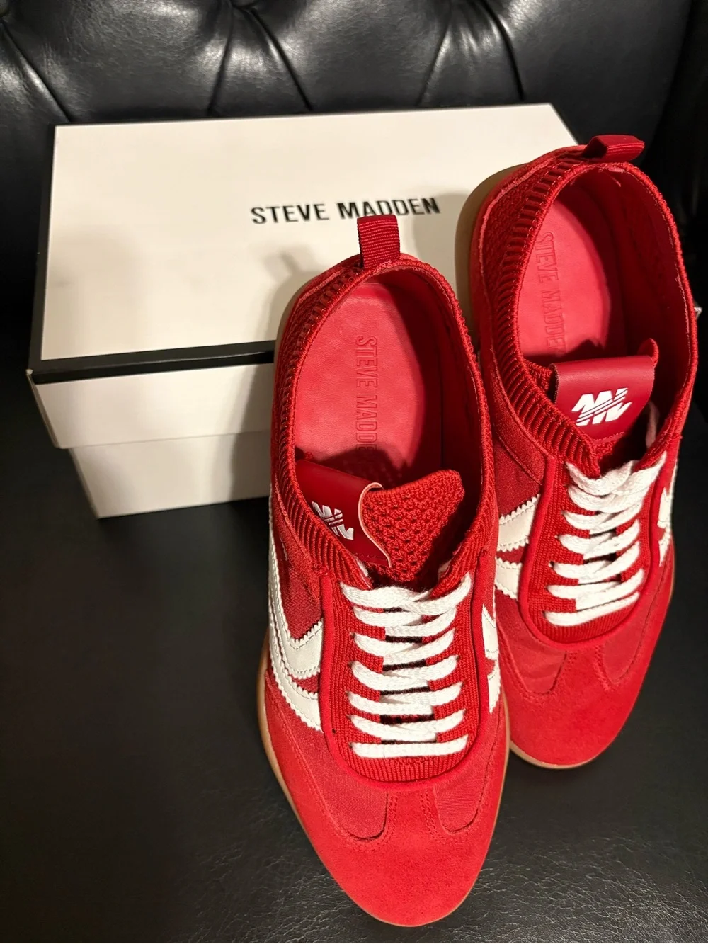 Steve Madden bold red